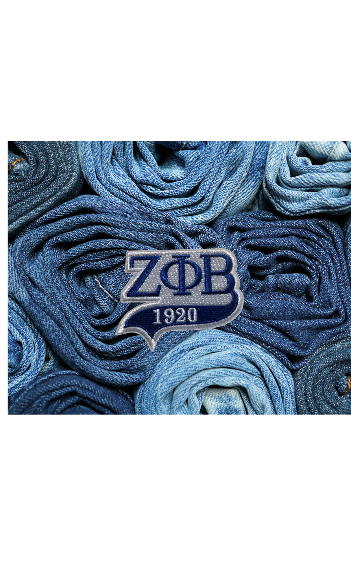 ZETA PHI BETA 3x 1.8 ! IRON /SEW ON PATCH