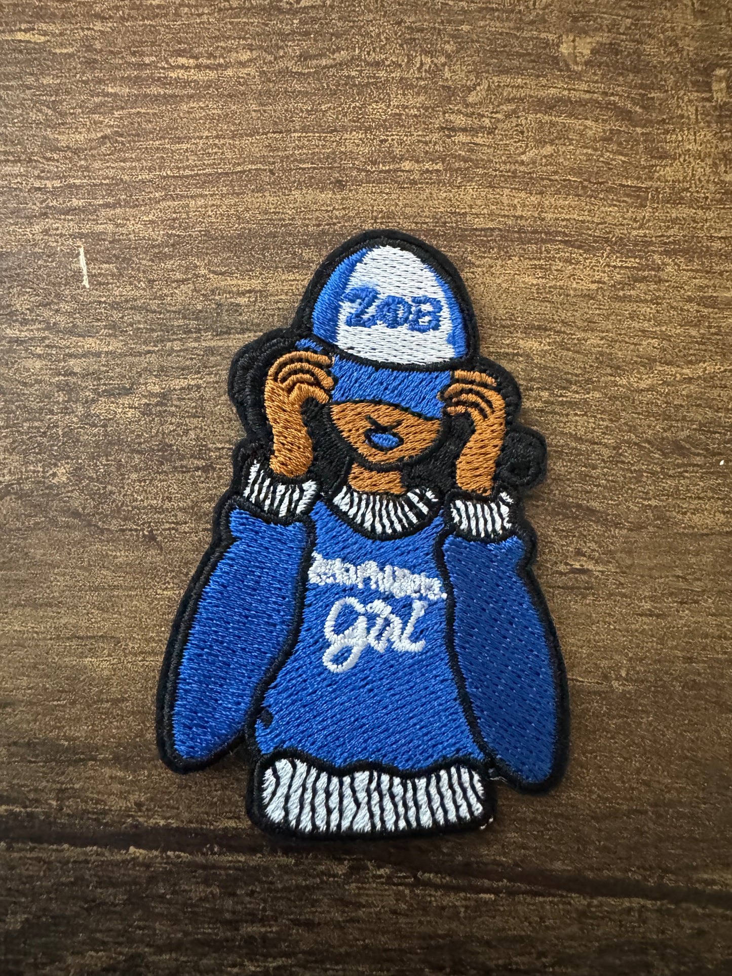 ZETA PHI BETA IRON /SEW ON PATCH Zeta Girl