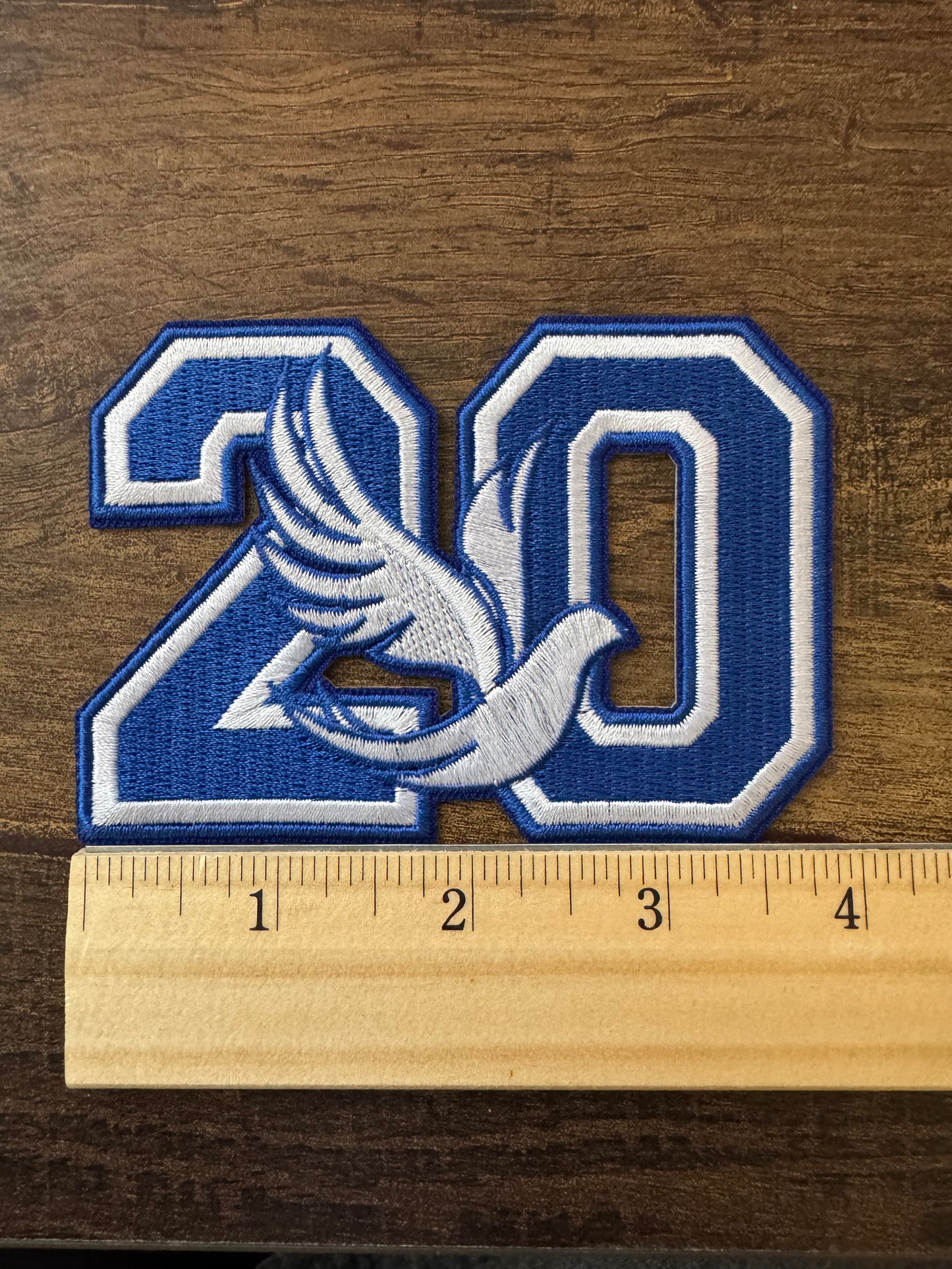 ZETA PHI BETA IRON /SEW ON PATCH Large 20 with Dove