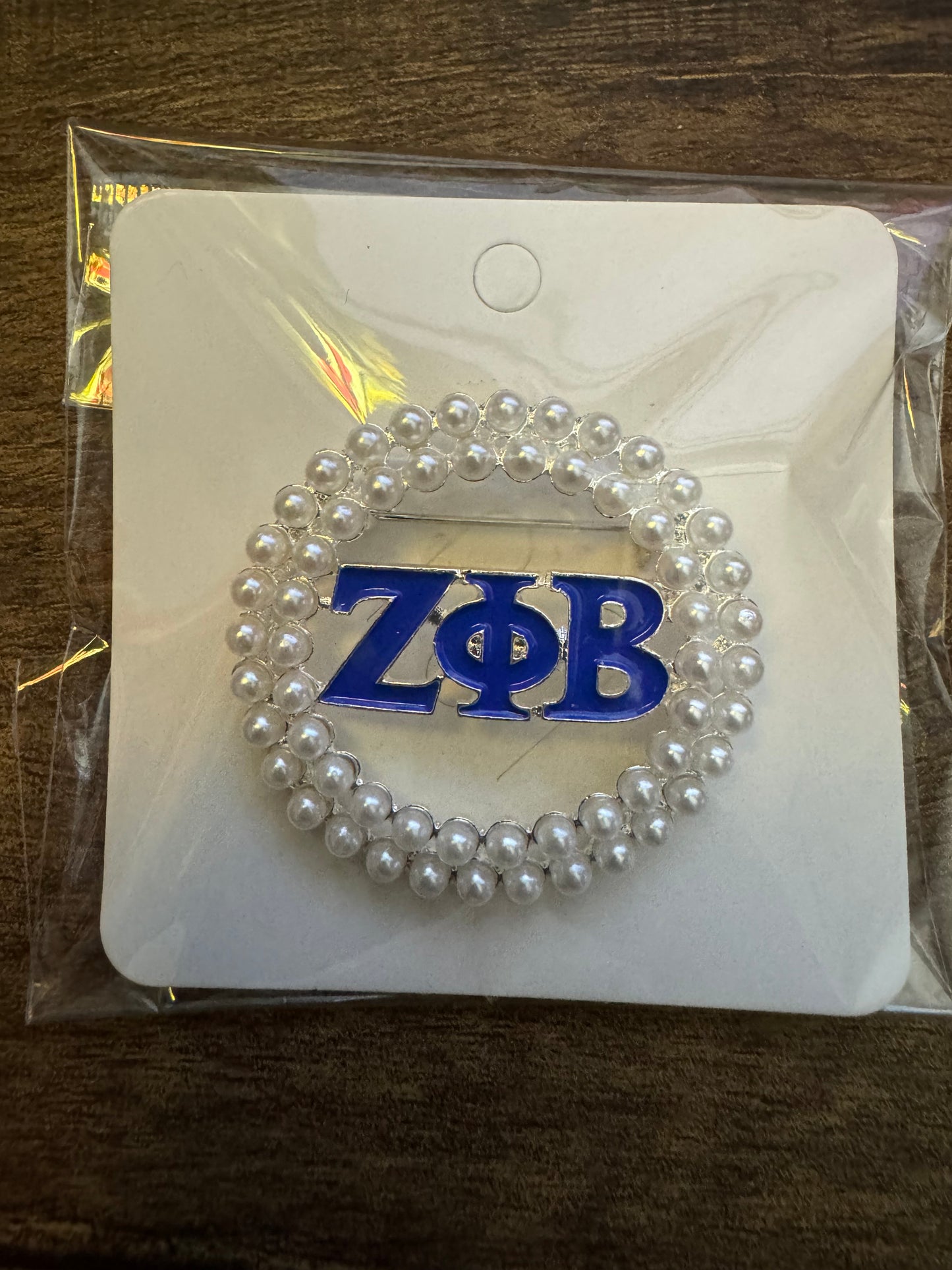 Round Peal Zeta Phi Beta Sorority Inc