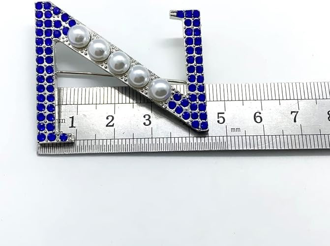 Zeta Phi Beta Five Pearl Z Brooch