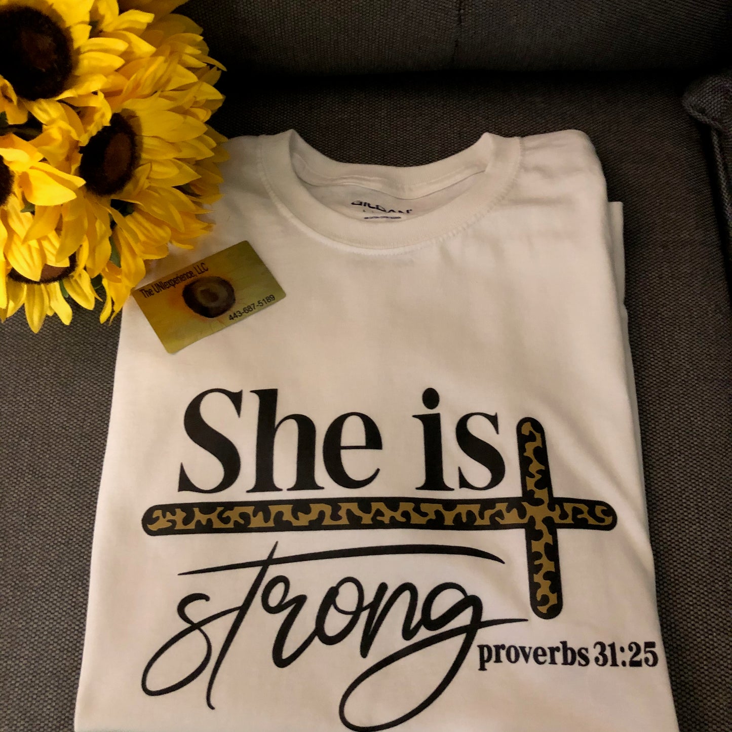 Short Sleeve White Tee