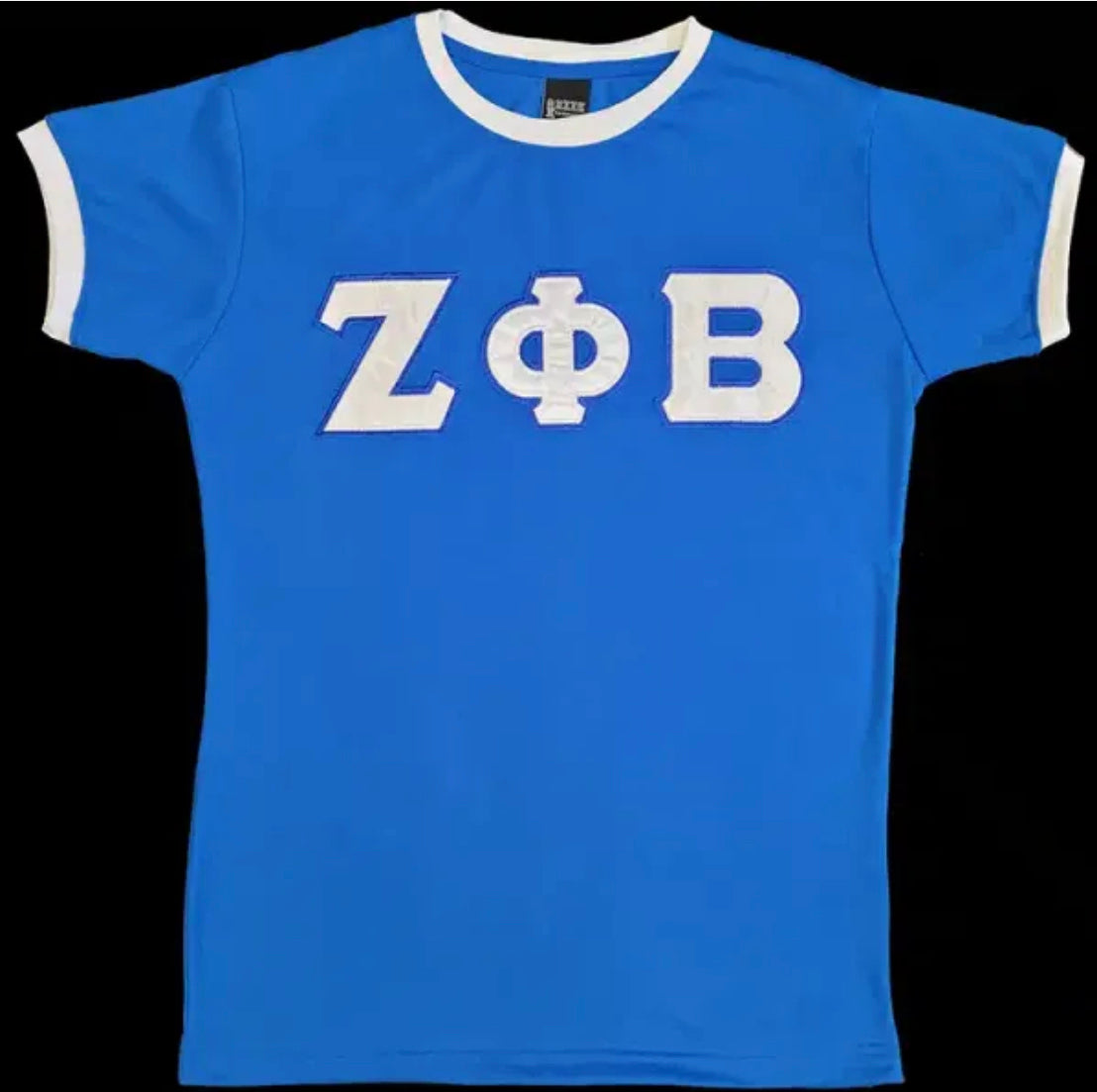 ZPD Blue Ringer Tee