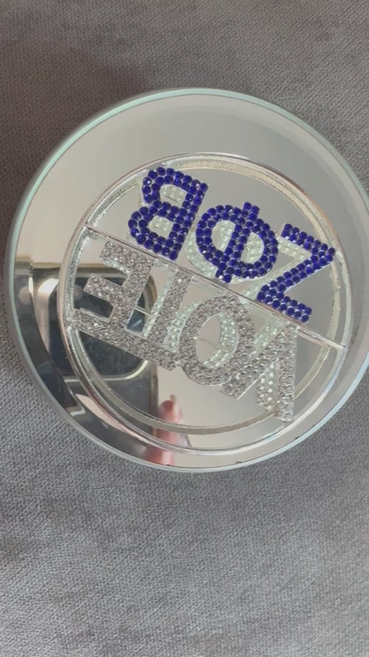 Zeta Phi Beta Vote brooch