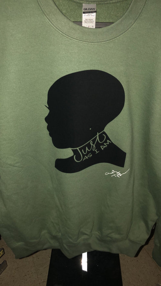 Just As I Am . Sweatshirt image of the late great Cicely Tyson